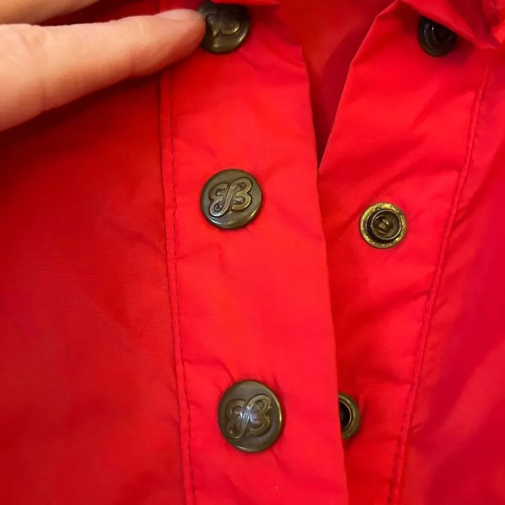 Eddie-bauer Men's Red and Pink Jacket